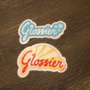 Glossier sticker set (2)